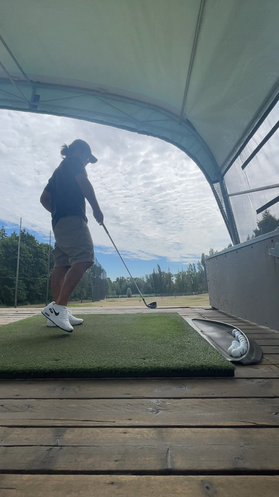 Golf swing progress